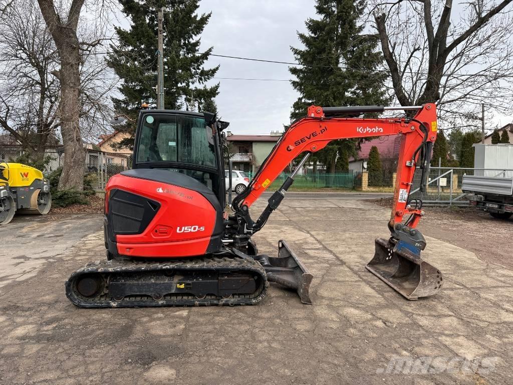 Kubota U 50-5 حفارات صغيرة أقل من 7 طن (حفارات صغيرة)