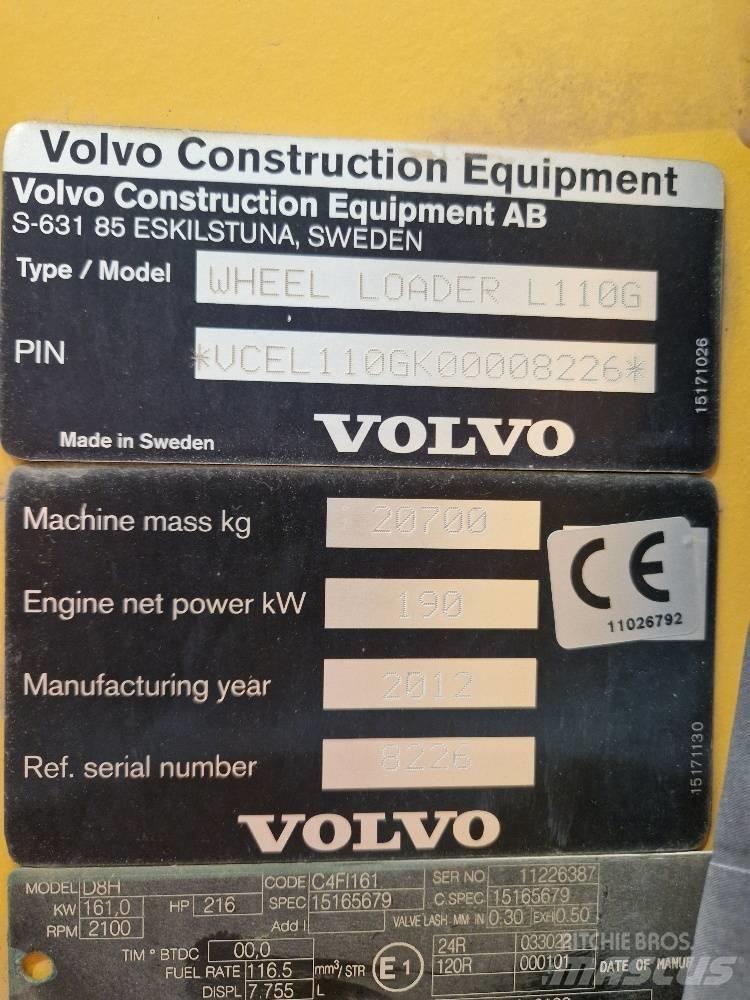 Volvo L110G لوادر بعجل