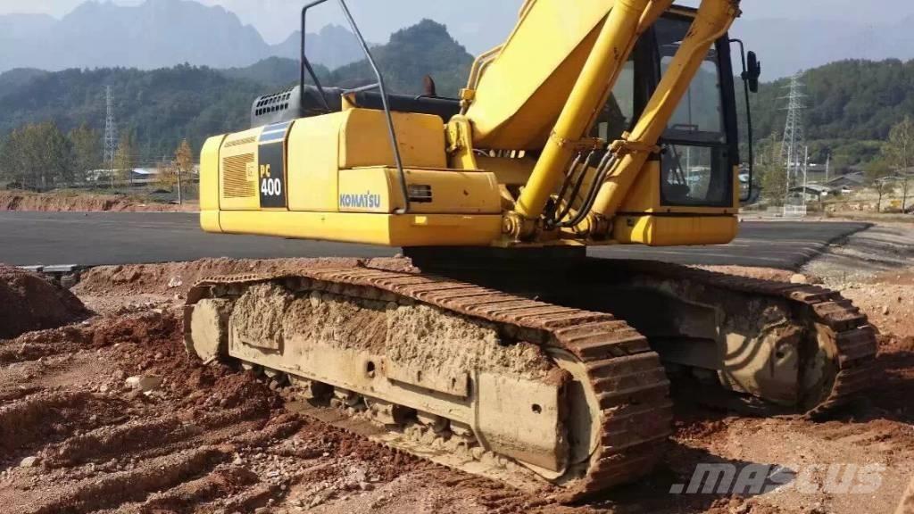 Komatsu pc400-8 حفارات زحافة