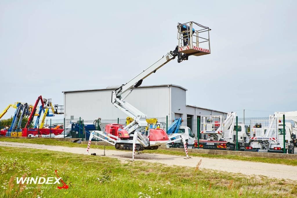 Dino 185 XTC II المنصات الهوائية المثبتة على شاحنة