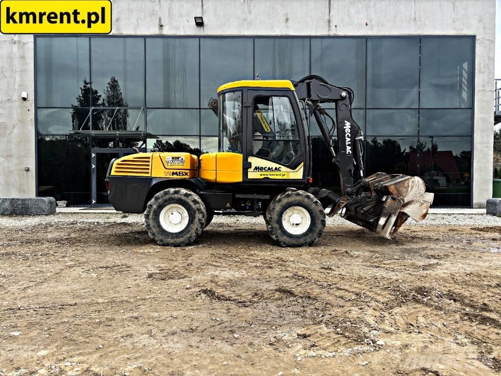 Mecalac 12 M SX لوادر ذات جرافات عكسية
