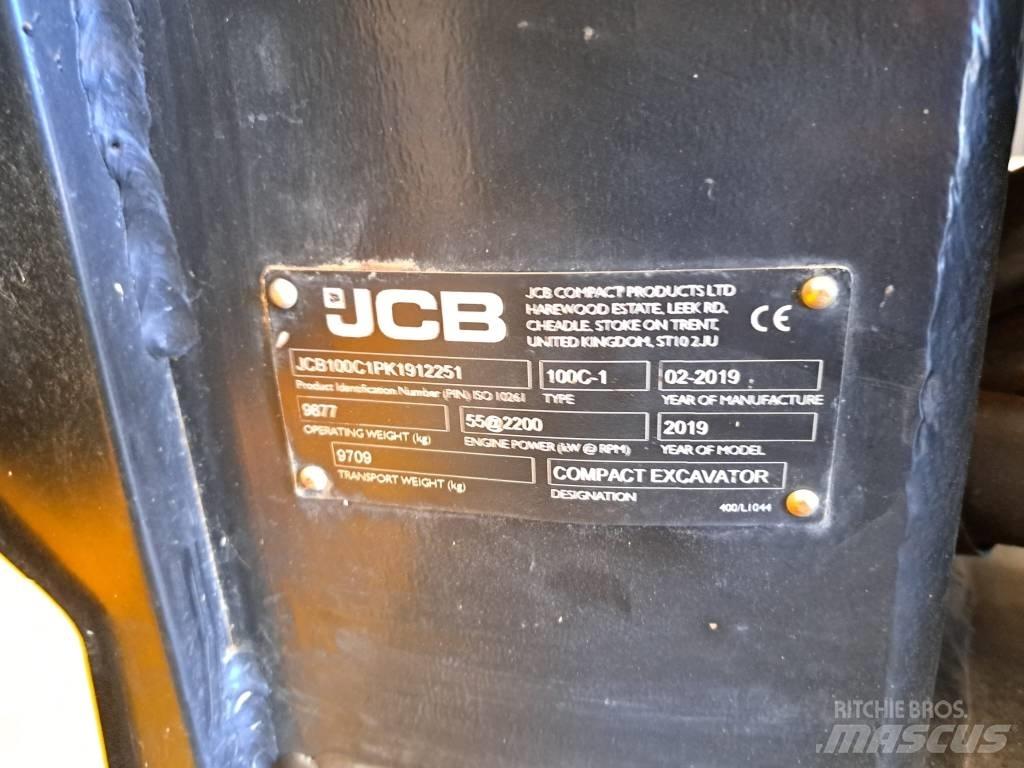 JCB 100 C-1 حفارات وسط 7 طن - 12 طن