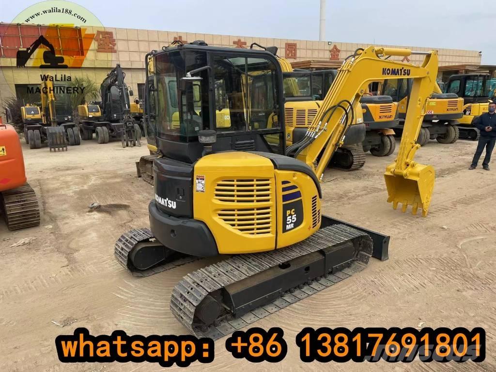 Komatsu PC 55 MR-3 حفارات صغيرة أقل من 7 طن (حفارات صغيرة)