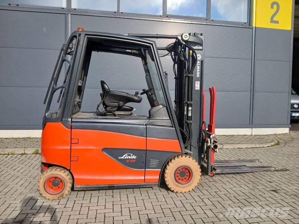 Linde E25/600 HL شاحنات ذات رافعات شوكية تعمل بالكهرباء