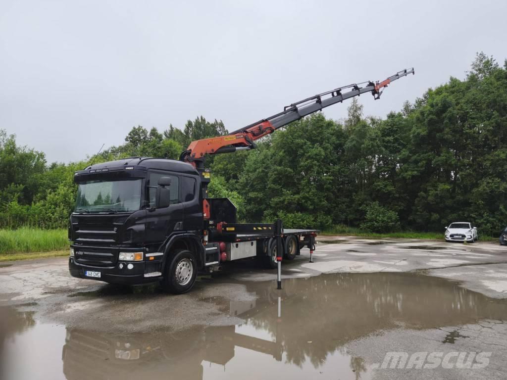 Scania P 420 شاحنات الرافعات