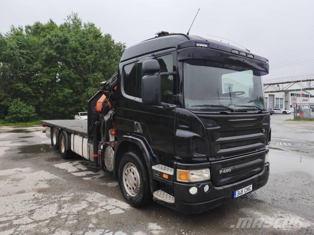 Scania P 420 شاحنات الرافعات