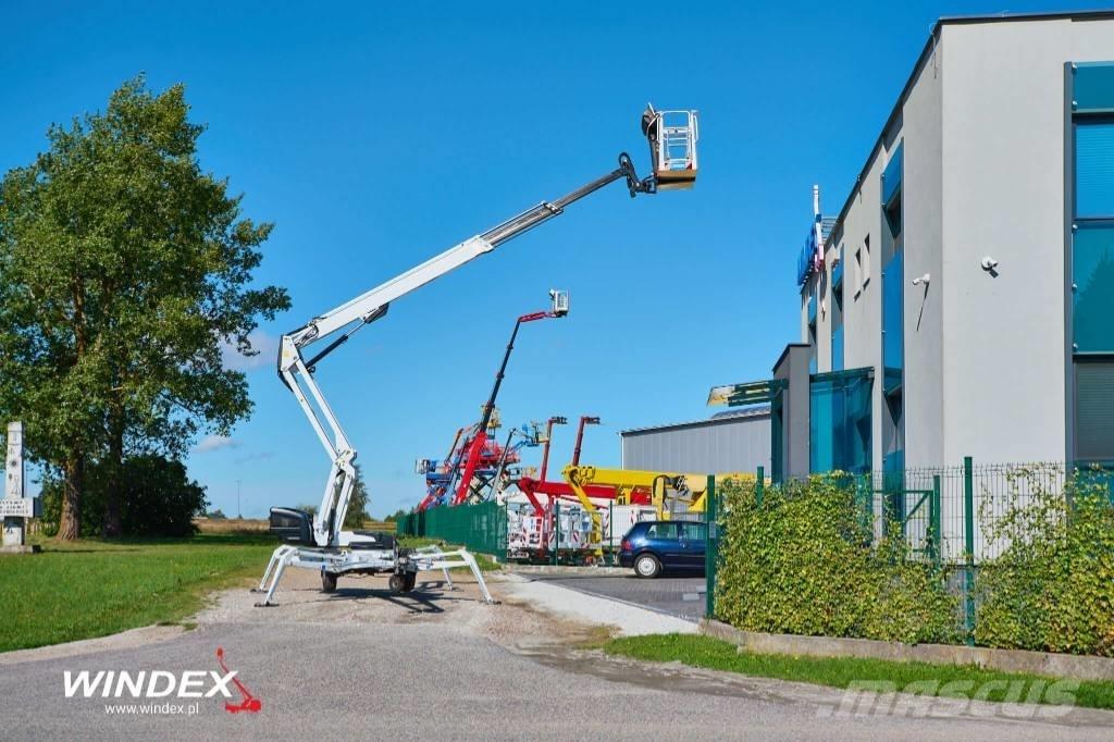 Dino 180 XT II المنصات الهوائية المثبتة على مقطورة