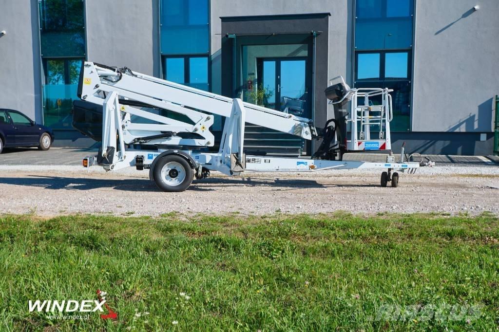 Dino 180 XT II المنصات الهوائية المثبتة على مقطورة