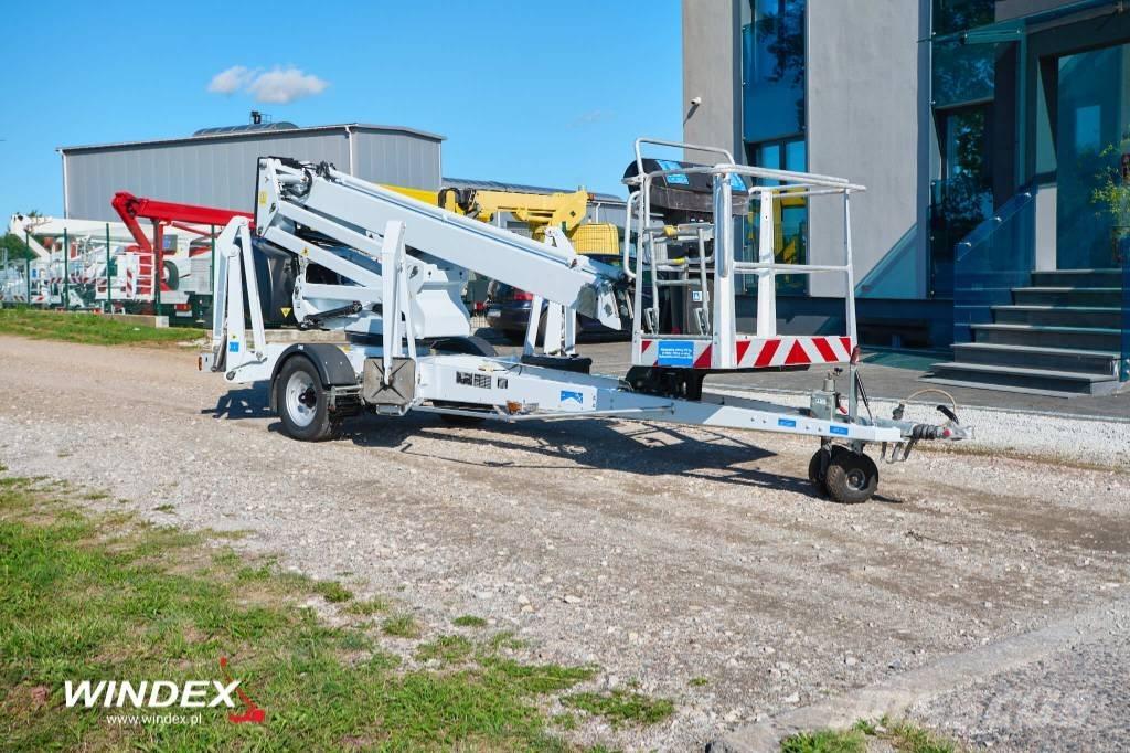Dino 180 XT II المنصات الهوائية المثبتة على مقطورة