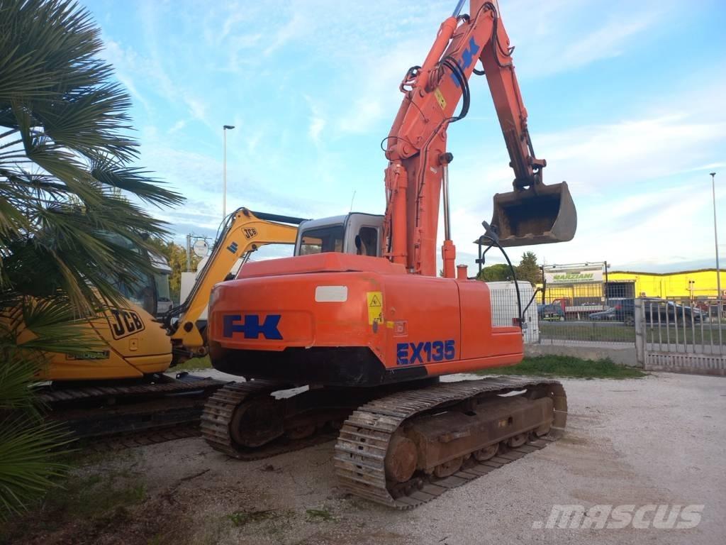 Fiat-Kobelco EX135 حفارات زحافة