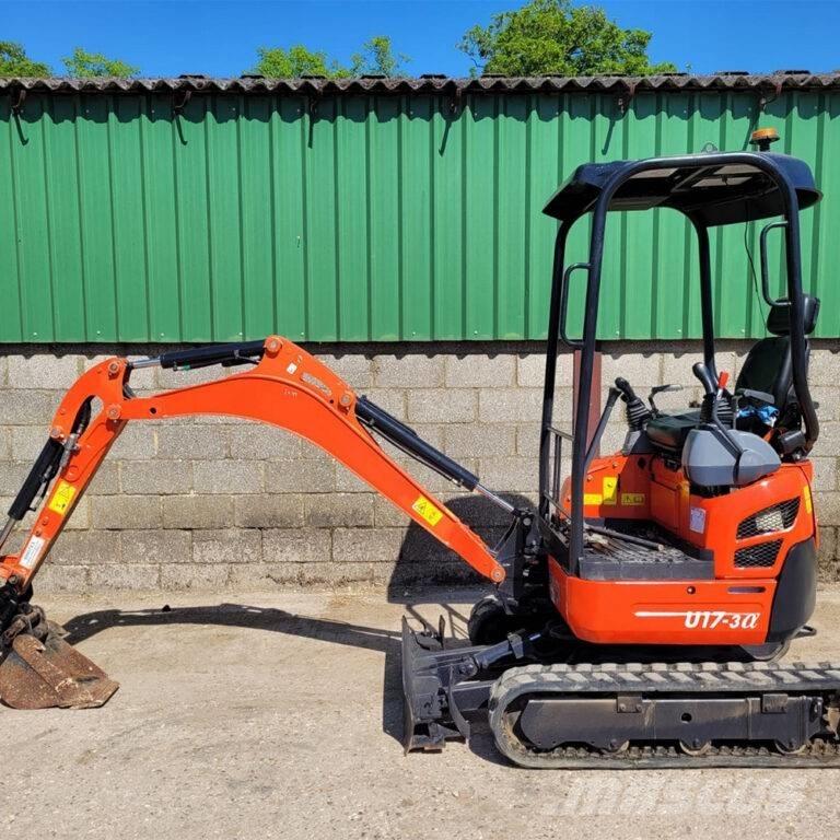 Kubota U17-3a حفارات صغيرة أقل من 7 طن (حفارات صغيرة)