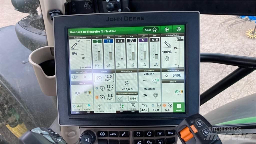 John Deere 6R 185 الجرارات