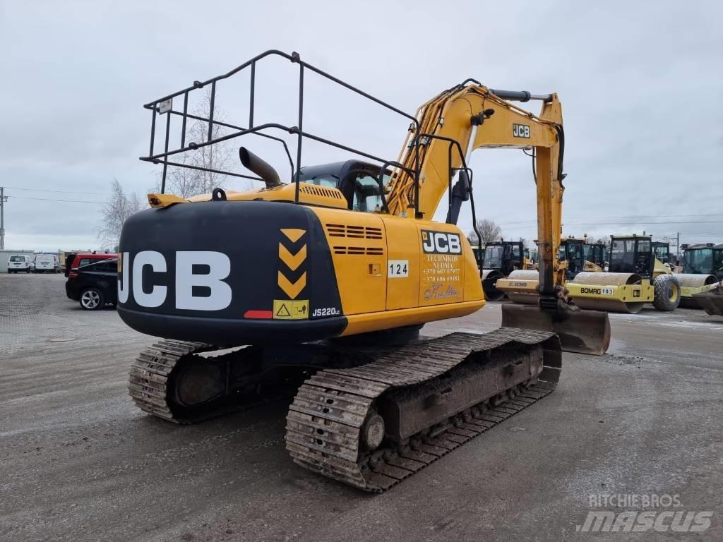 JCB JS 220 LC حفارات زحافة