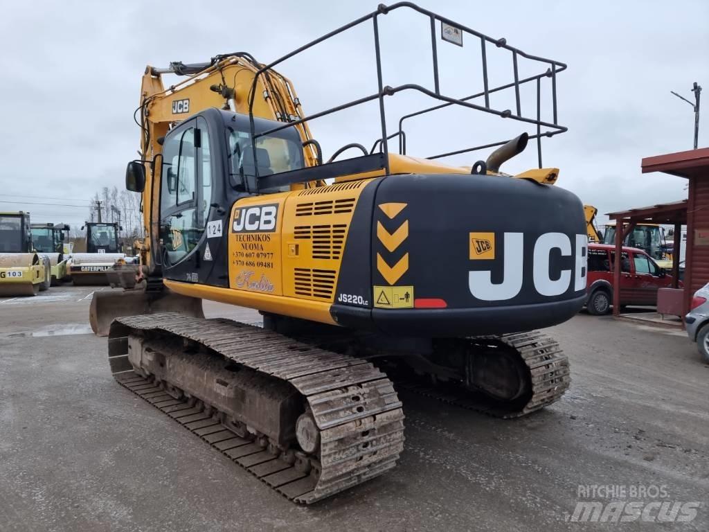 JCB JS 220 LC حفارات زحافة