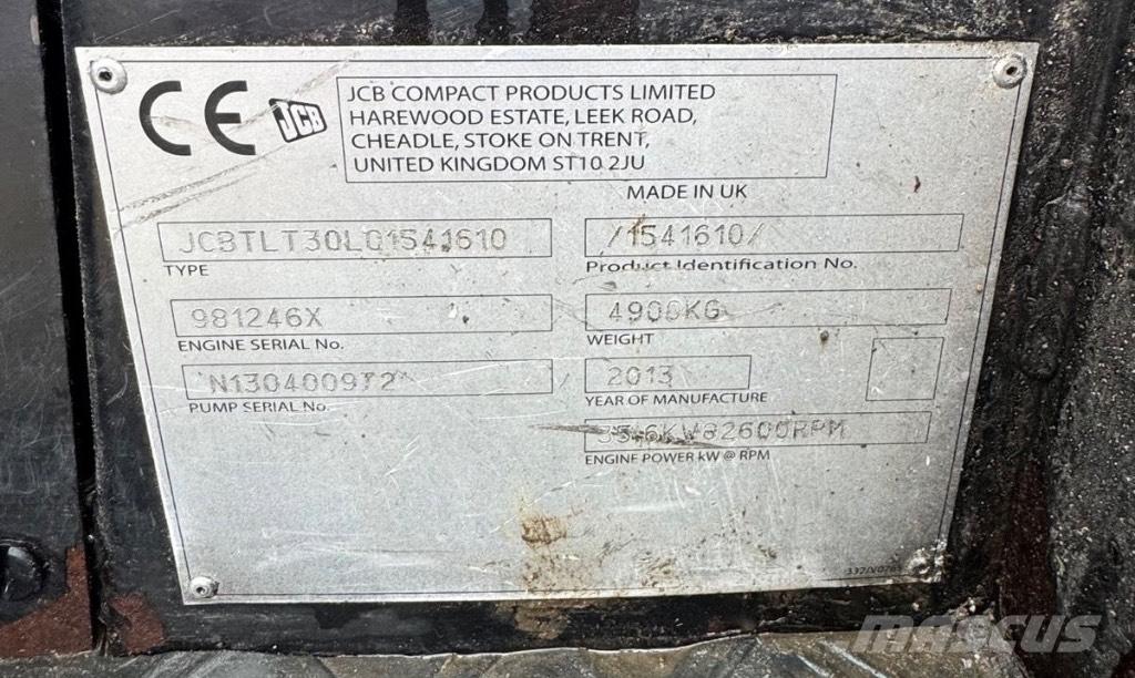 JCB 30 D شاحنات ذات رافعات شوكية - أخرى