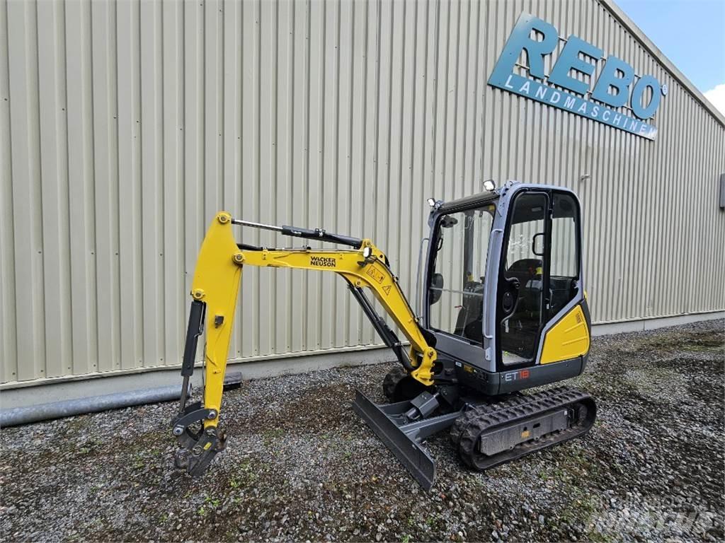 Wacker ET 18 حفارات صغيرة أقل من 7 طن (حفارات صغيرة)