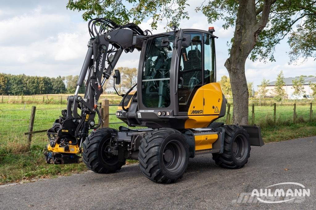 Mecalac 7 MWR Engcon حفارات بعجل