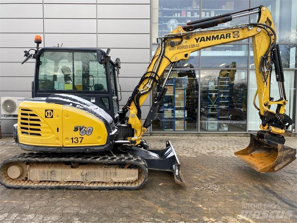 Yanmar SV60 حفارات صغيرة أقل من 7 طن (حفارات صغيرة)