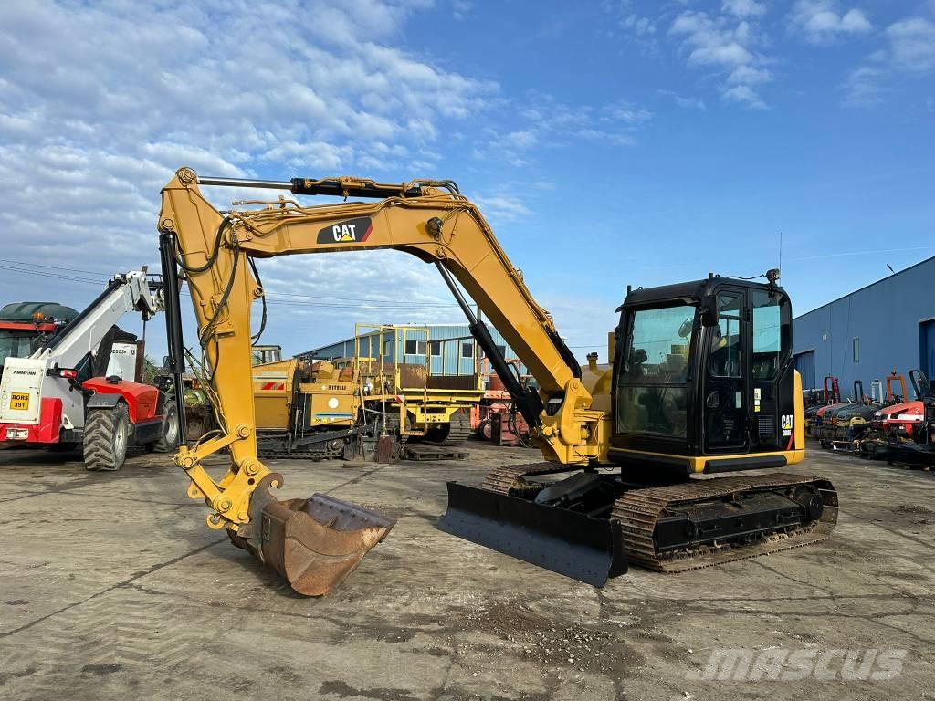 CAT 308 E 2 CR حفارات وسط 7 طن - 12 طن