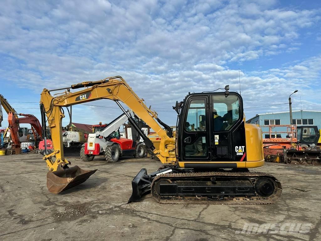 CAT 308 E 2 CR حفارات وسط 7 طن - 12 طن