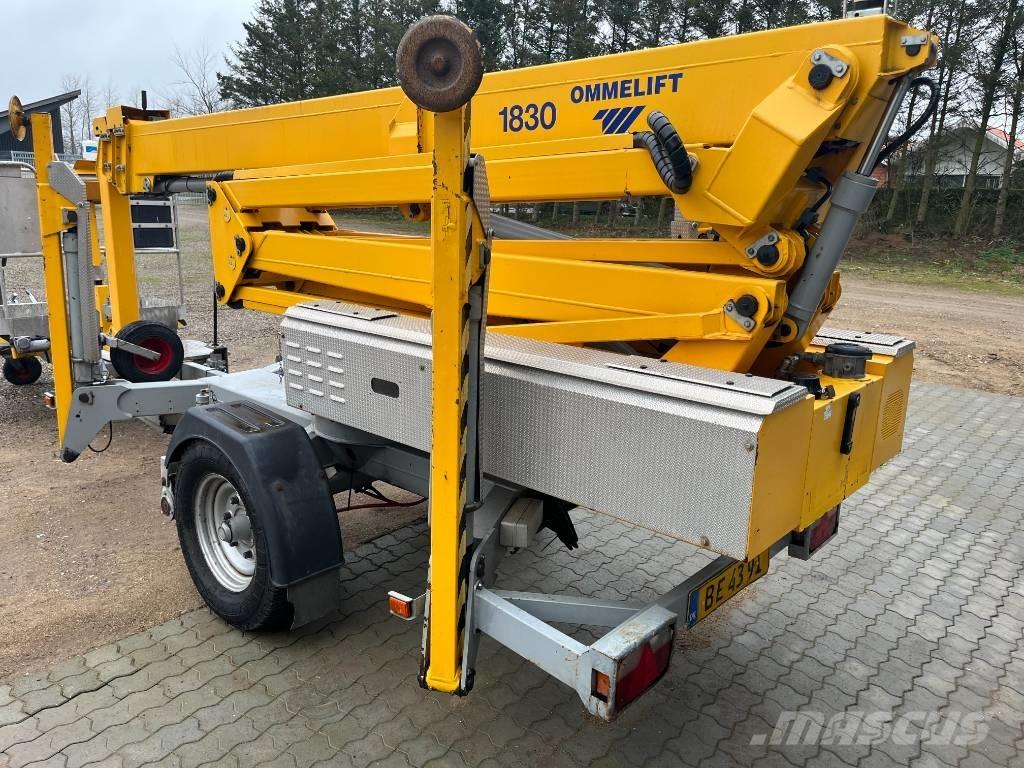 Omme 1830EXB المنصات الهوائية المثبتة على مقطورة