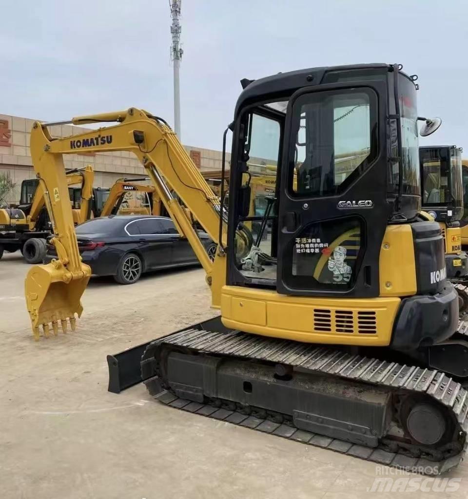 Komatsu PC 55 حفارات صغيرة أقل من 7 طن (حفارات صغيرة)