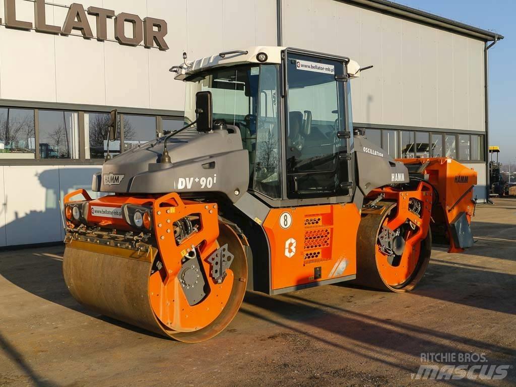 Hamm DV+ 90i VO-S مداحل ثنائية الاسطوانة