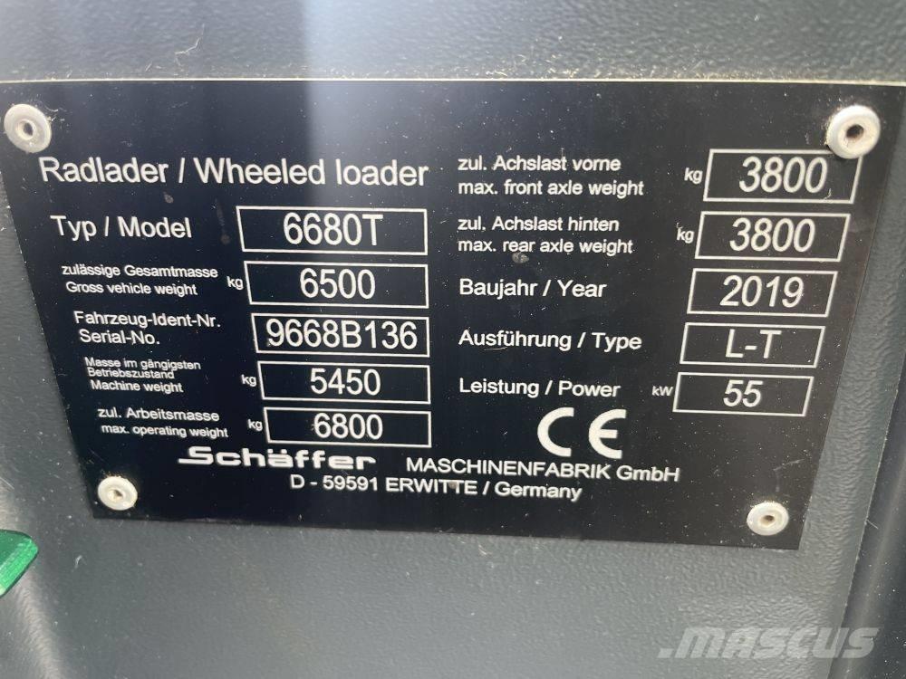 Schäffer 6680T معدات مناولة لأغراض الزراعة