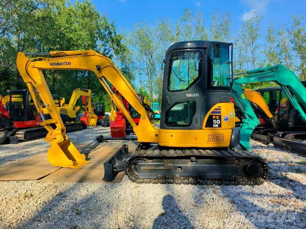 Komatsu PC 50 MR حفارات صغيرة أقل من 7 طن (حفارات صغيرة)