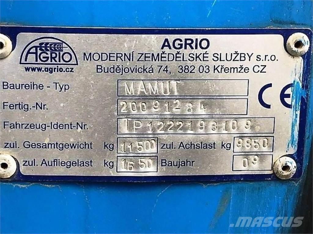Agrio MAMUT 6036 الرشاشات