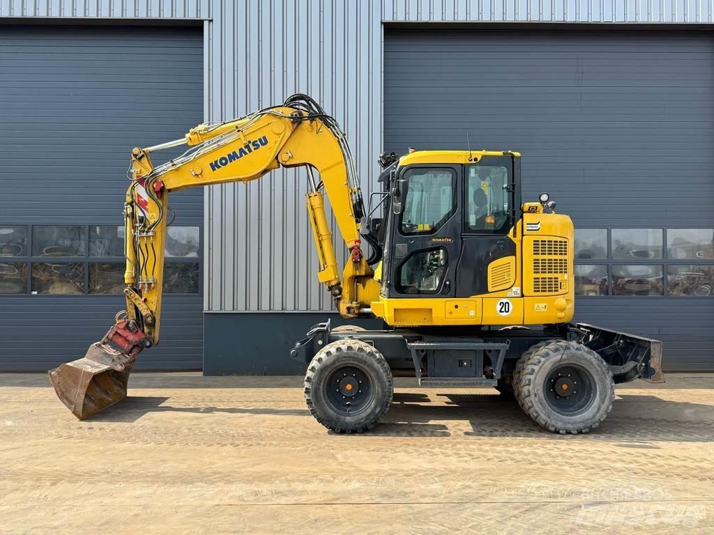 Komatsu PW118MR-11 حفارات بعجل
