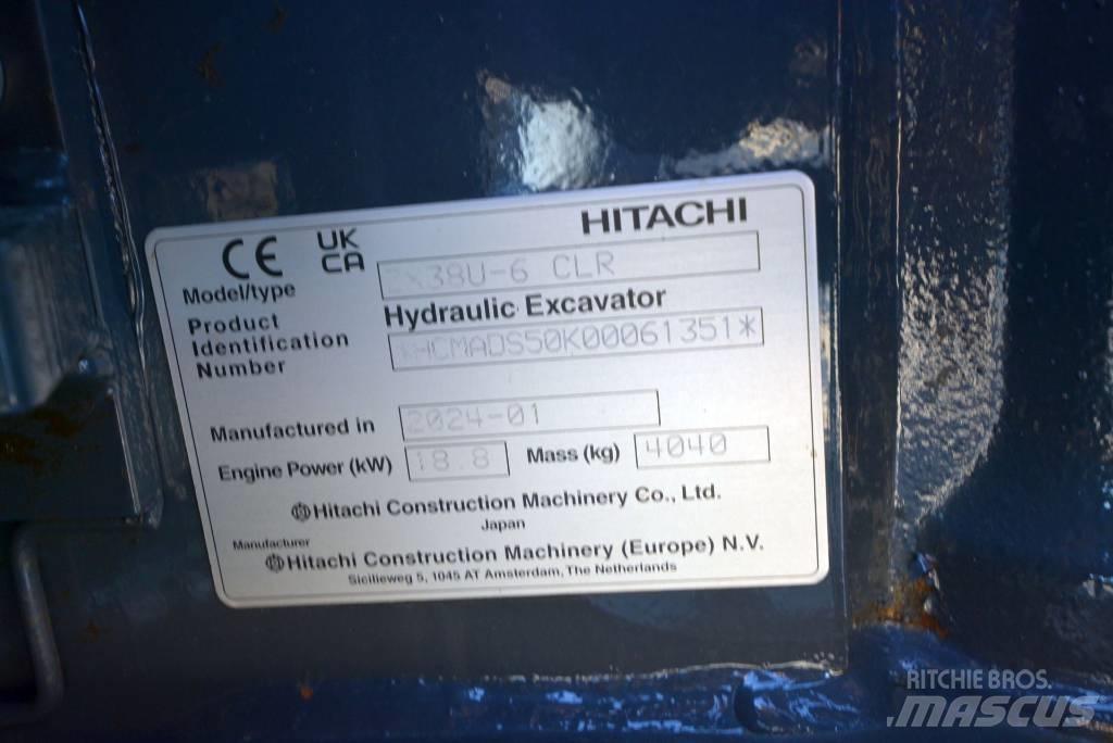 Hitachi ZX 38 U-6 حفارات صغيرة أقل من 7 طن (حفارات صغيرة)