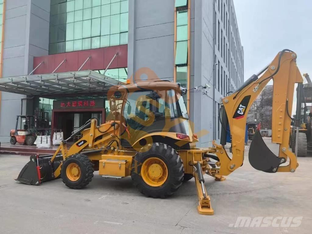 CAT 420 F لوادر ذات جرافات عكسية