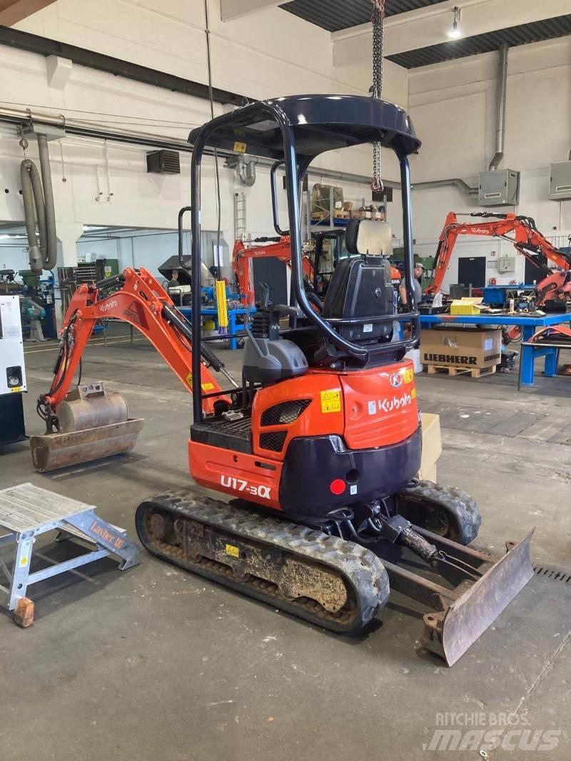 Kubota U17-3 حفارات صغيرة أقل من 7 طن (حفارات صغيرة)