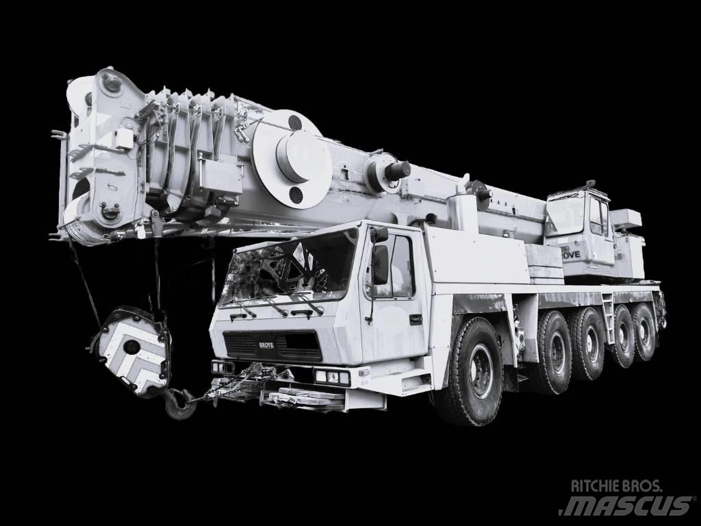 Grove GMK 5100 رافعات صالحة لكل أنواع الطرق