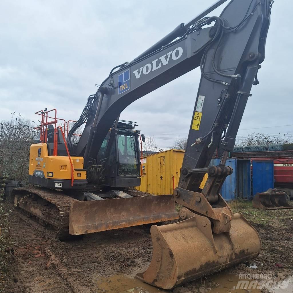 Volvo ECR 355 E حفارات زحافة