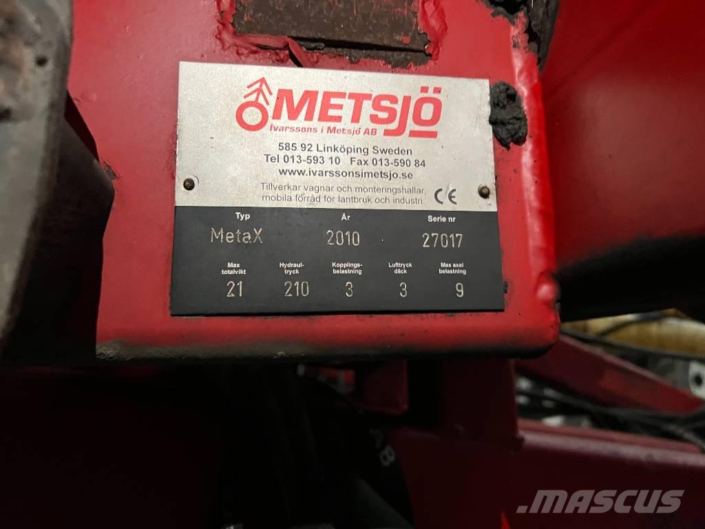 Metsjö MetaX مقطورات قلابة