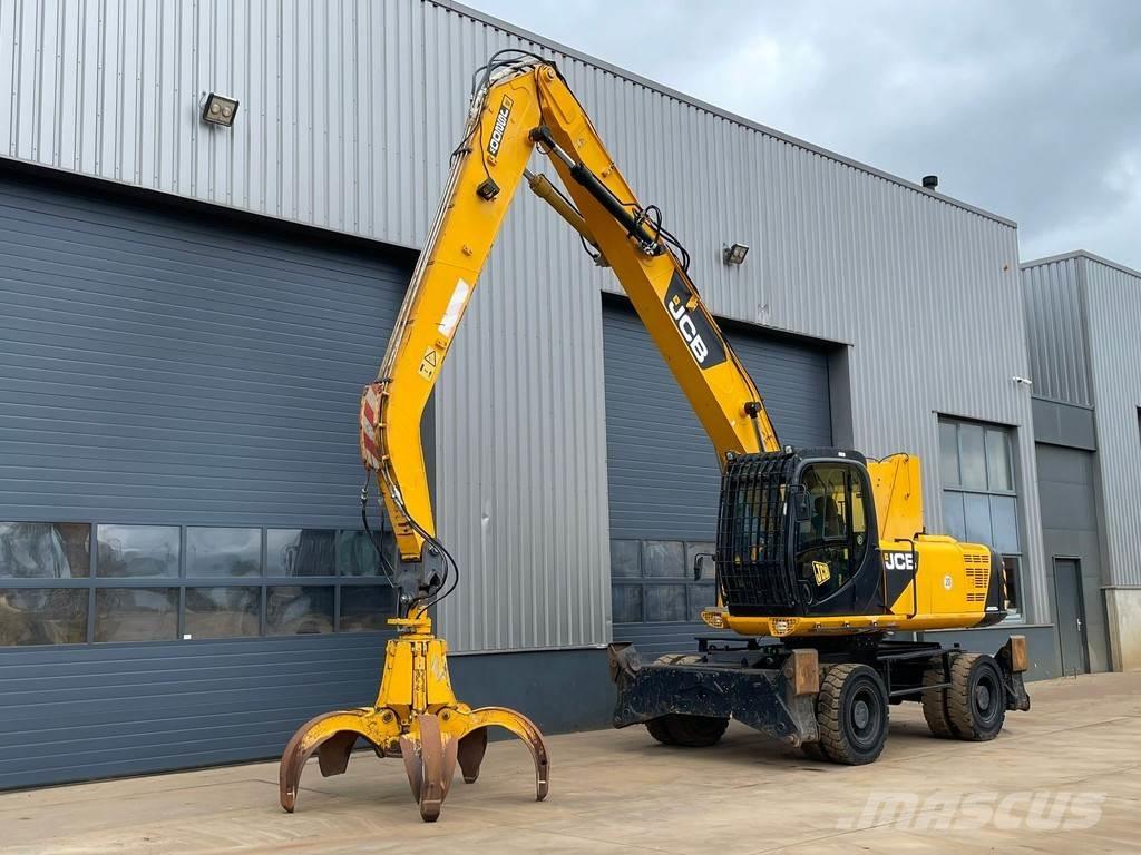 JCB JS200W مناولات المخلفات / مناولات صناعية