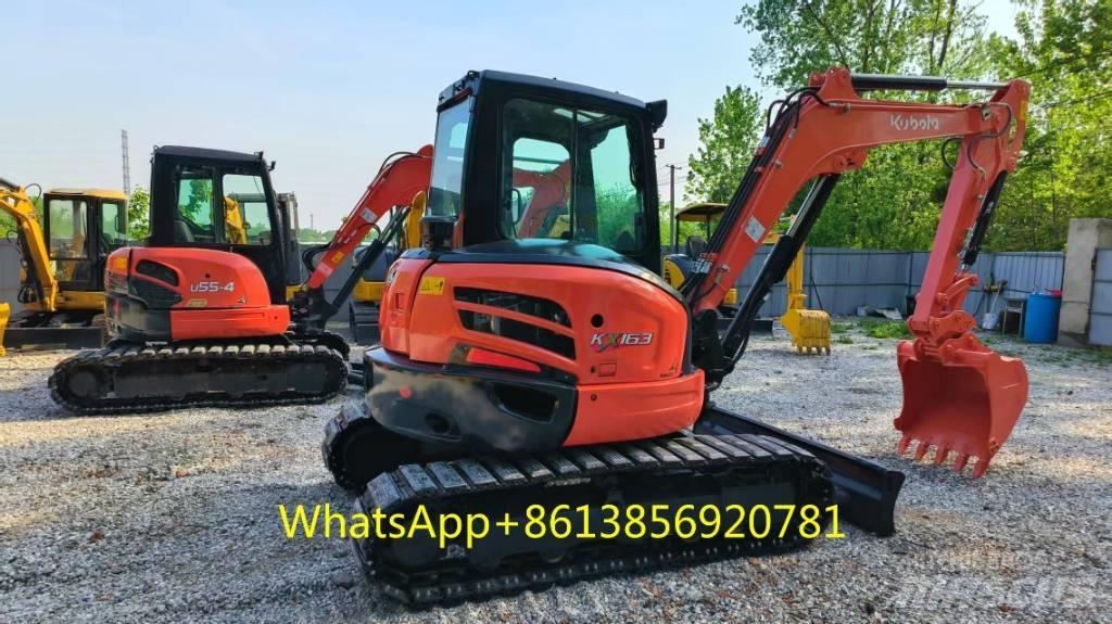 Kubota KX 163-5 حفارات صغيرة أقل من 7 طن (حفارات صغيرة)