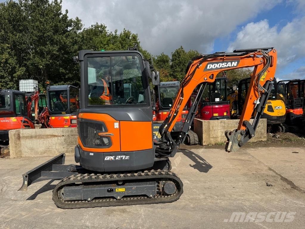 Doosan DX27Z-7 حفارات صغيرة أقل من 7 طن (حفارات صغيرة)
