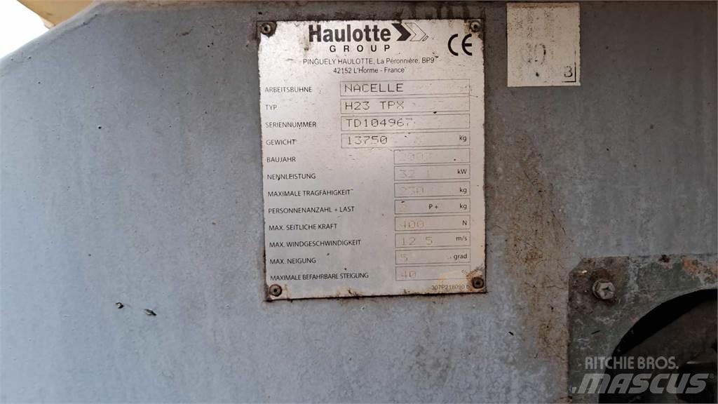 Haulotte H23TPX رافعات سلة تلسكوبية