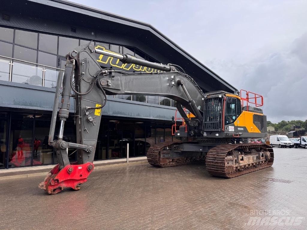 Volvo EC550El حفارات زحافة