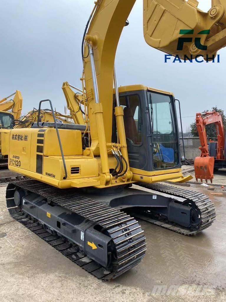 Komatsu PC 120 حفارات زحافة
