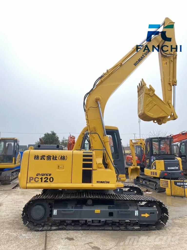 Komatsu PC 120 حفارات زحافة