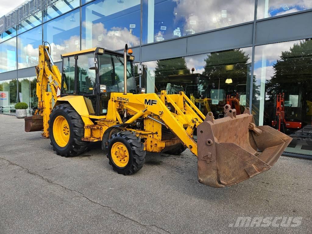 Massey Ferguson 50hx لوادر ذات جرافات عكسية