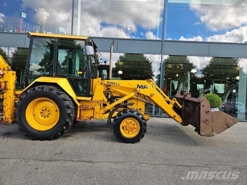 Massey Ferguson 50hx لوادر ذات جرافات عكسية