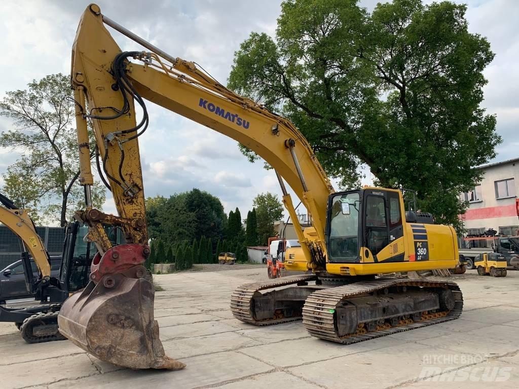 Komatsu PC 360 LC-10 حفارات زحافة
