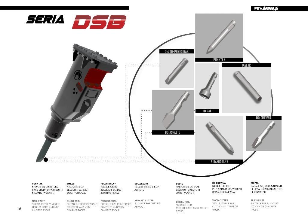  DEMOQ DSB200 مطارق / كسارات