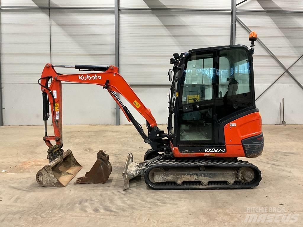 Kubota KX 027-4 حفارات صغيرة أقل من 7 طن (حفارات صغيرة)
