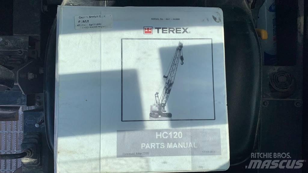 Terex HC 120 رافعات مجنزرة